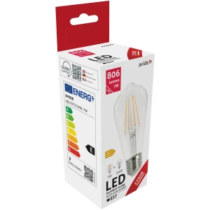 Avide LED Filament ST57 7W E27 WW 2700K Speciális