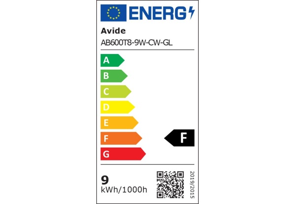 Avide LED Üveg Fénycső 9W G13 600mm CW 6400K ECO 100lm/W