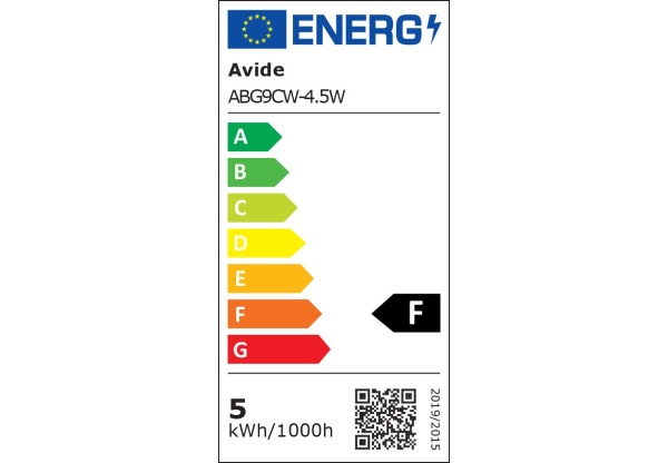 Avide LED 4.5W G9 CW 6400K Kapszula