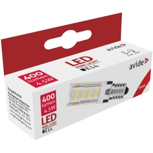 Avide LED 4.5W JD E14 WW 3000K fekvő Kapszula