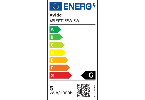 Avide LED Soft Filament T45 5W E27 EW 2700K Soft