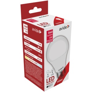 Avide LED Globe Standard  A60 8W E27 WW Gömb