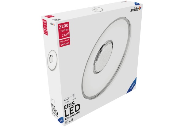 Avide LED Mennyezeti Lámpa Eris 24W 380*85mm CW 6400K 24W