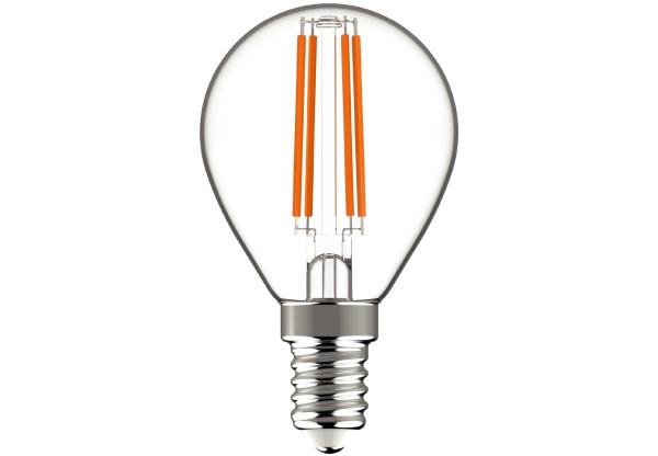 Avide LED Filament Mini Globe 5.9W E14 WW 2700K Fényerőszabályozható Mini Gömb