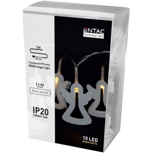 Entac LED Lámpa Kandalló Láng Imitációval 17cm 3xAA nt. Beltéri