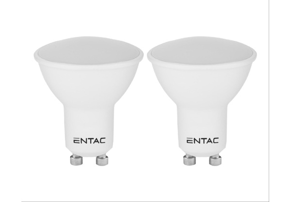 Entac LED Spot Wide Angle GU10 4W NW 4000K Duo Pack Szpot